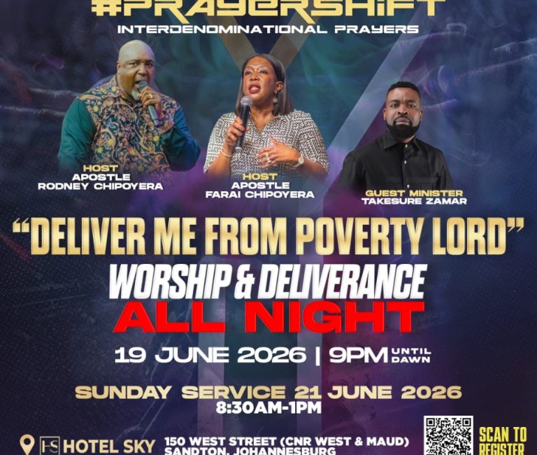 PRAYERSHIFT JHB WORSHIP AND DELIVERANCE NIGHT